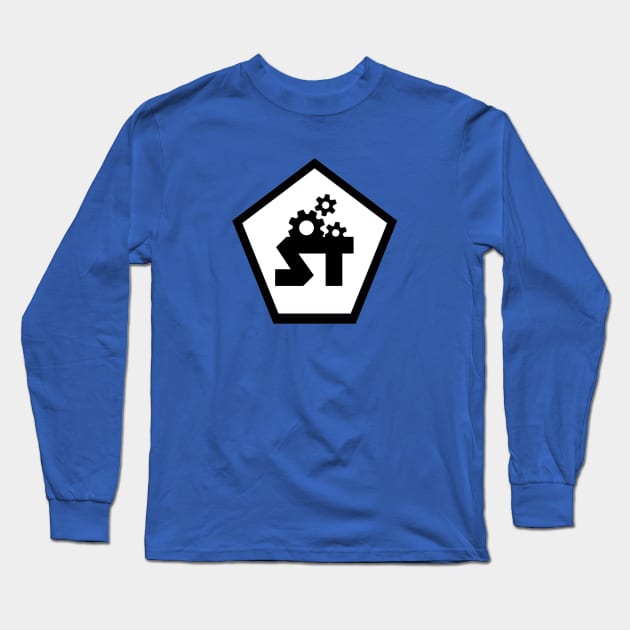 Stanz Tech Logo Long Sleeve T-Shirt by Rampageo Industries 